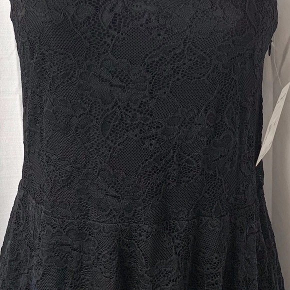 NWT- Free People Black Comb Lace Dress!! - Picture 4 of 5